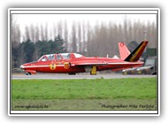 Fouga Magister BAF MT04 on 07 December 2005