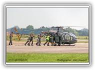 Alouette II BAF A-68 on 07 July 2005