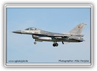 F-16AM BAF FA82 on 07 September 2005