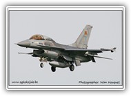 F-16BM BAF FB15 on 28 September 2005