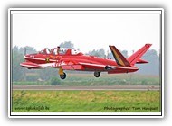 Fouga Magister BAF MT48 on 01 September 2005