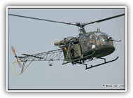 Alouette II BAF A65 on 24 April 2006