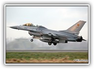 F-16BM BAF FB02 on 2 January 2006