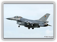 F-16AM BAF FA115 on 04 September 2006