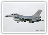 F-16AM BAF FA95 on 08 January 2007