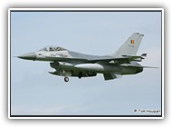 F-16AM BAF FA136 on 25 July 2007