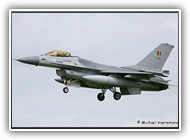 F-16AM BAF FA116 on 26 June 2007