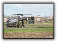 Alouette II BAF A-61 on 28 October 2008