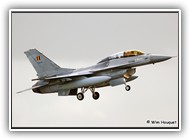 F-16BM BAF FB14 on 02 October 2008