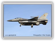 F-16AM BAF FA136 on 06 January 2012