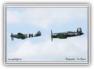 Spitfire F-AZJS Corsair F-AZVJ