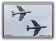 Hawker Hunter SE-DXI SE-DXM